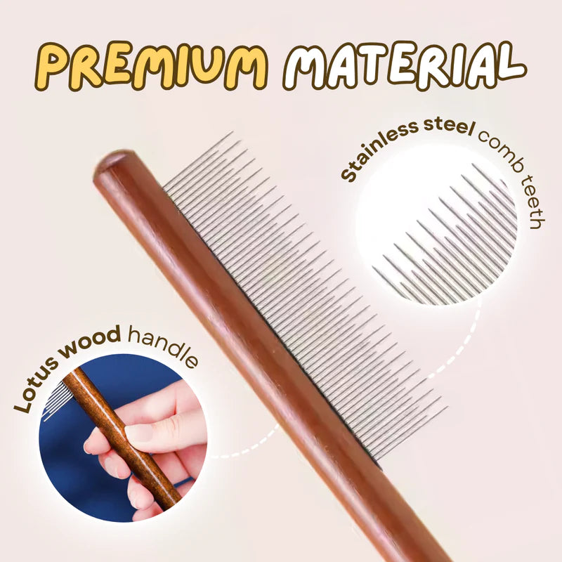 Detangling Wooden Comb