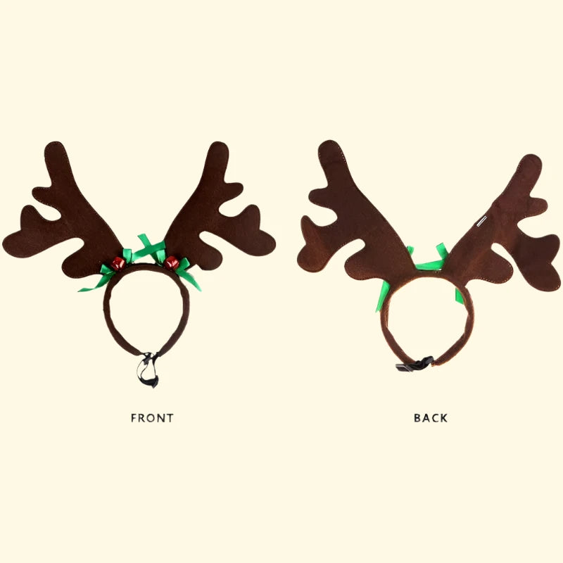 Christmas Reindeer Pet Headband